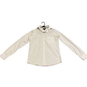 Men’s Pronto Uomo white Dress Shirt Slim Fit Neck size 15 34/35